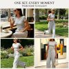 Soft 2 Piece Co Ord Set with Wide Leg Trousers