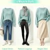 Ribbed Knitted Batwing Jumper