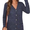Long Sleeve Open Front Cardigan