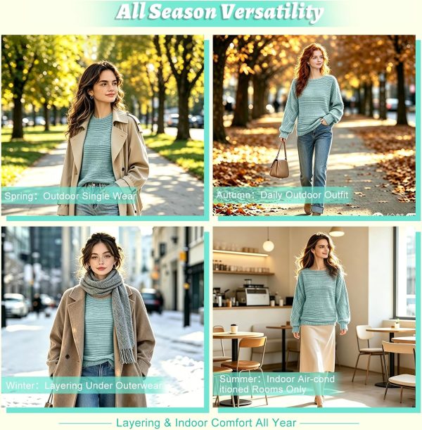 Ribbed Knitted Batwing Jumper