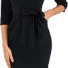 Cocktail Dress 3/4 Sleeve