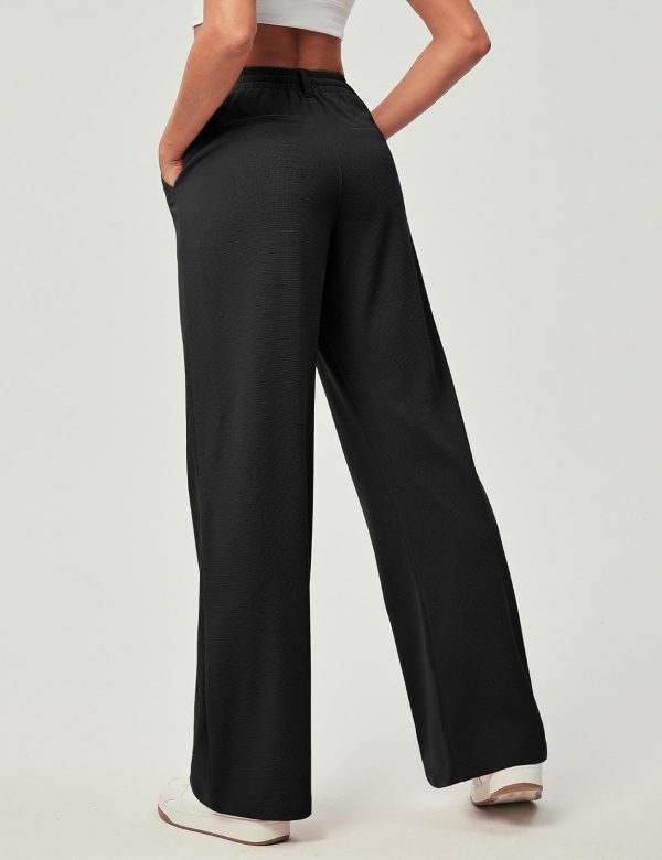Wide Leg Trousers with Pockets