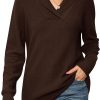 V Neck Collared Jumper