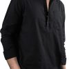 Cotton Linen Long Sleeve Shirt