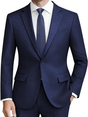 Slim Fit One Button Suit
