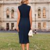 Sleeveless Bodycon Midi Dress