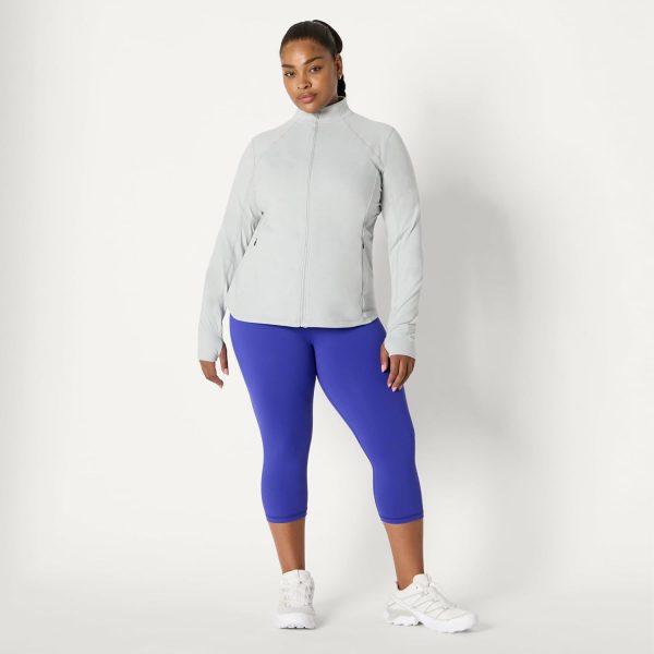 img-86da07308ef860b2a417 Soft Performance Zip-Up Workout Jacket