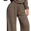 Long Sleeve Lounge Set with Pockets
