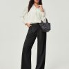Wide Leg Trousers with Pockets