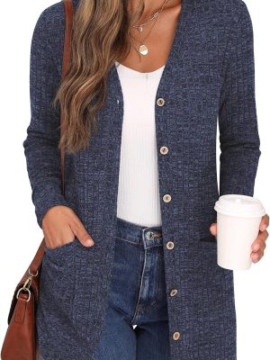 Long Sleeve Open Front Cardigan