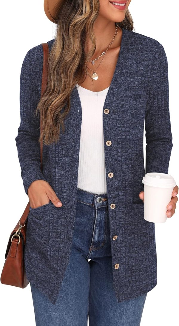Long Sleeve Open Front Cardigan