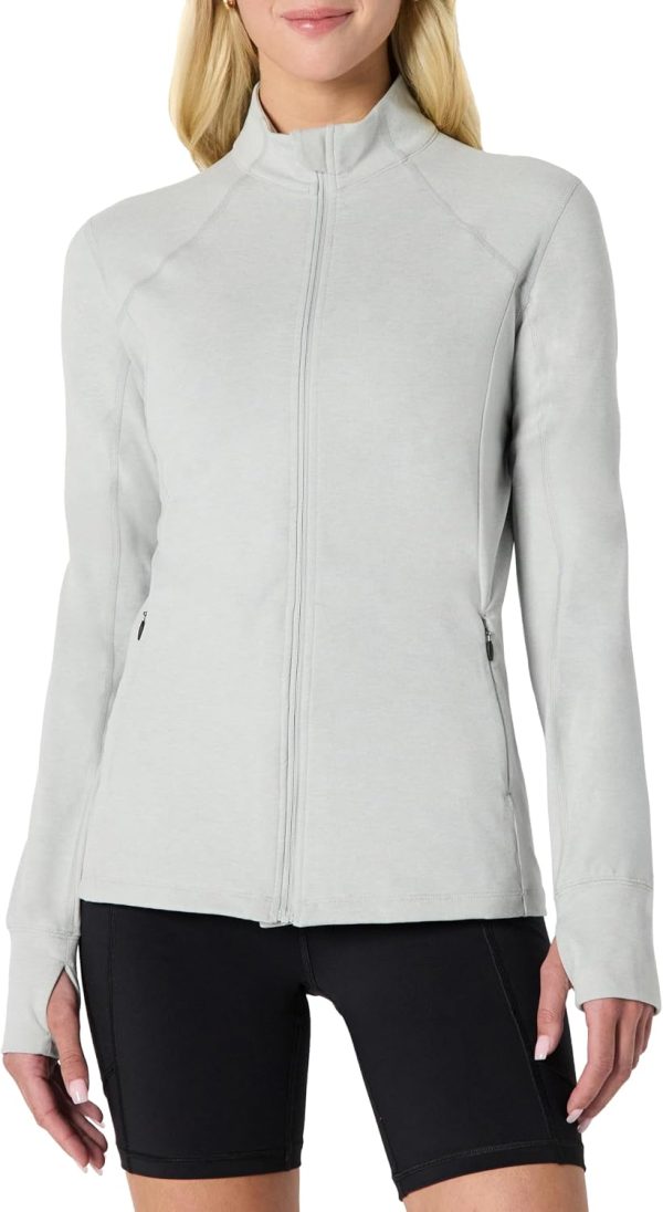 img-d1a028b7060e73b06833 Soft Performance Zip-Up Workout Jacket