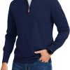 Quarter Zip Knitted Jumper