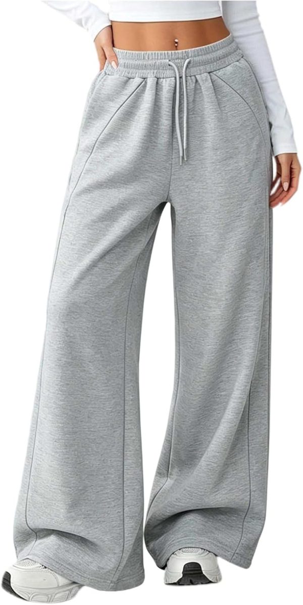 Straight Leg Joggers with Pockets