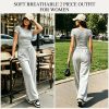 Soft 2 Piece Co Ord Set with Wide Leg Trousers